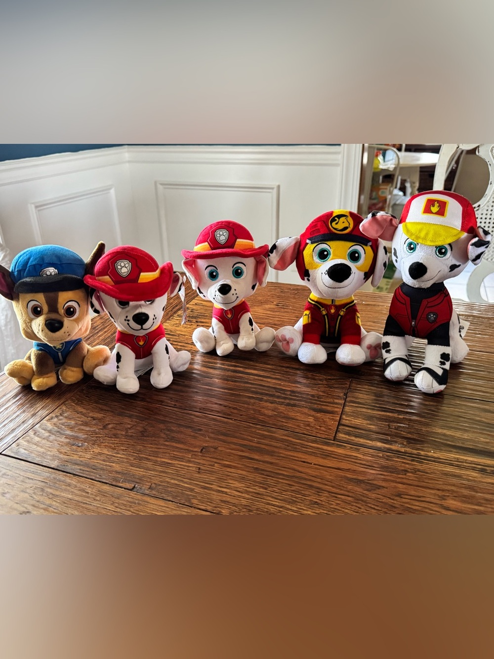 Paw Patrol Plush Bundle - Assorted Marshalls plus Chase